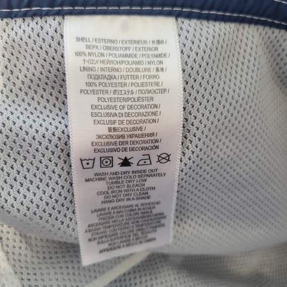 Sundek Men's Nylon Mesh Swim Trunks Blue 36 - Picture 12 of 12